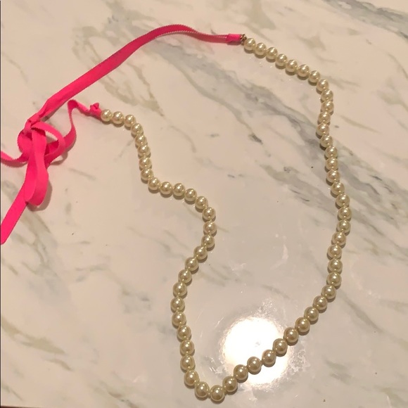 Jcrew faux pearl necklace - Picture 2 of 3